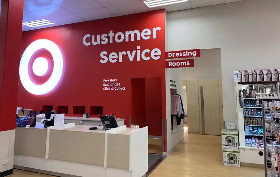 Target Store Customer Service Desk
